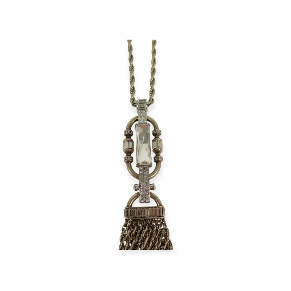 Banana Republic Statement Tassel Necklace - 90's